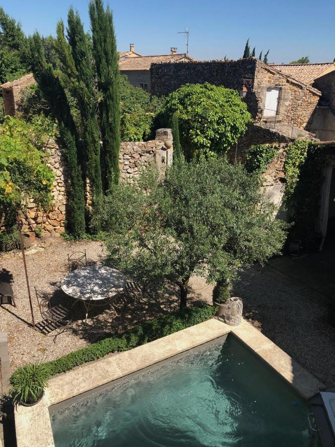 La Maison Blanche Uzès La Bastide-dʼEngras Extérieur photo