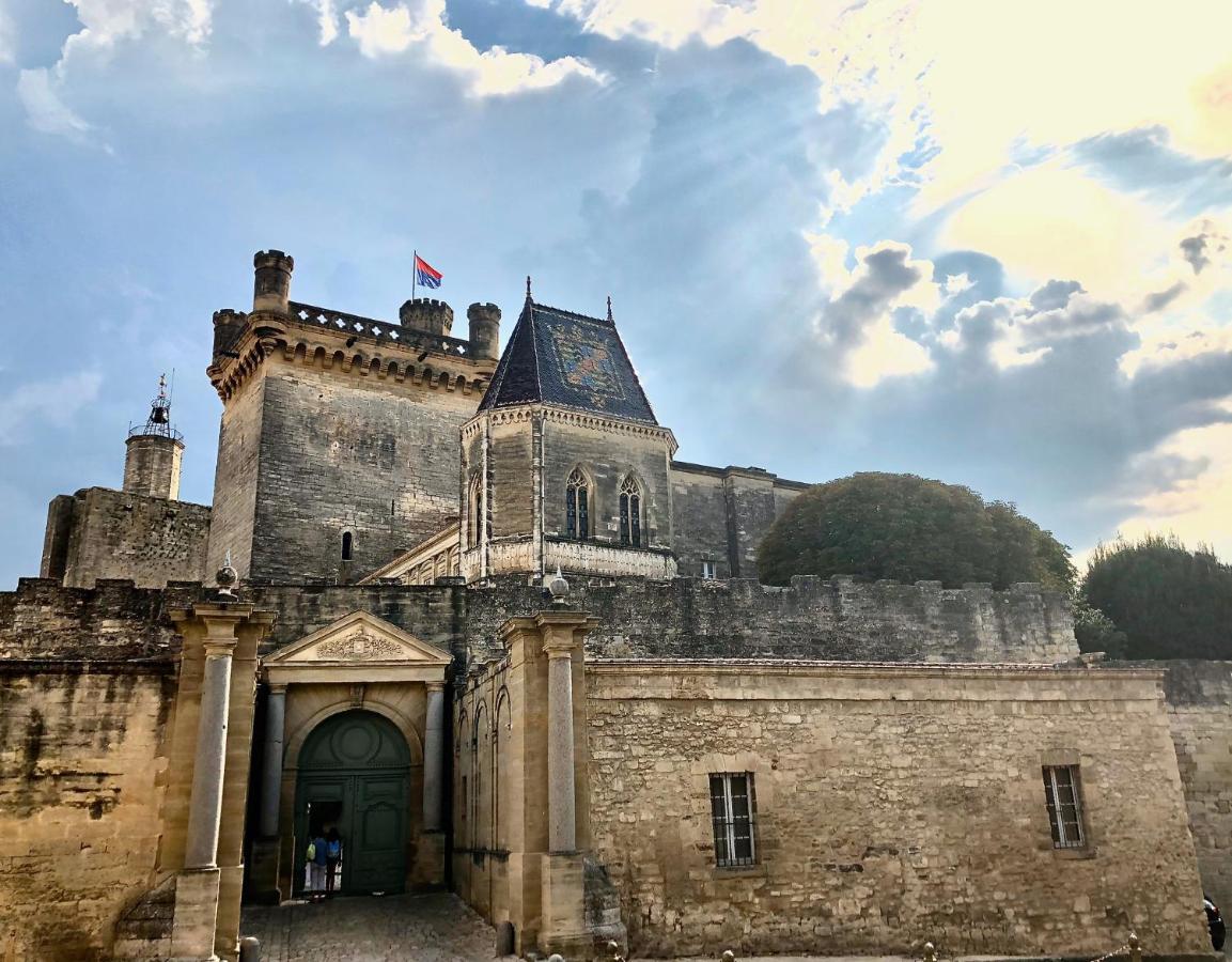 La Maison Blanche Uzès La Bastide-dʼEngras Extérieur photo
