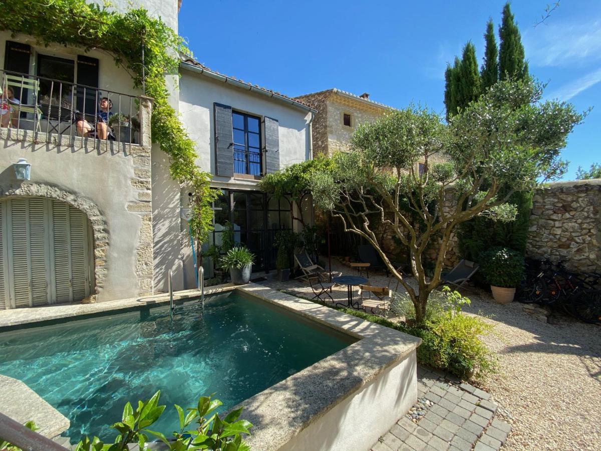 La Maison Blanche Uzès La Bastide-dʼEngras Extérieur photo